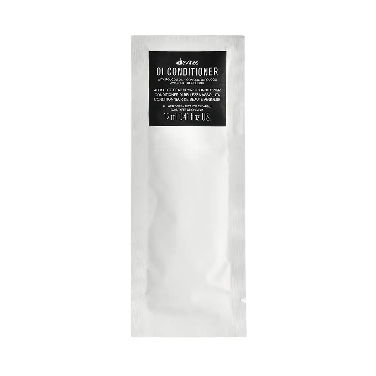 Davines, OI, Hair Conditioner, Anti-Frizz, 12