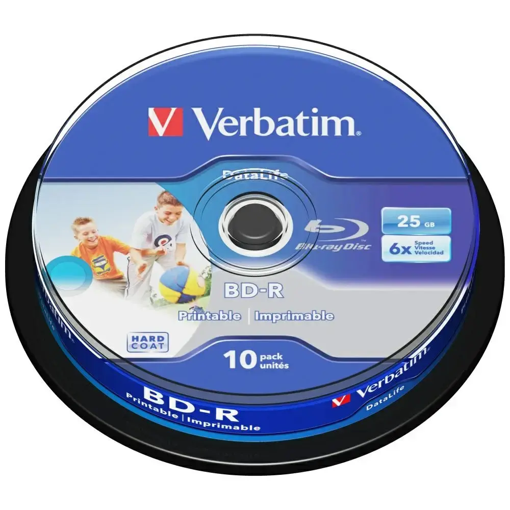 Verbatim Bluray Verbatim 6x 25GB 10pcs