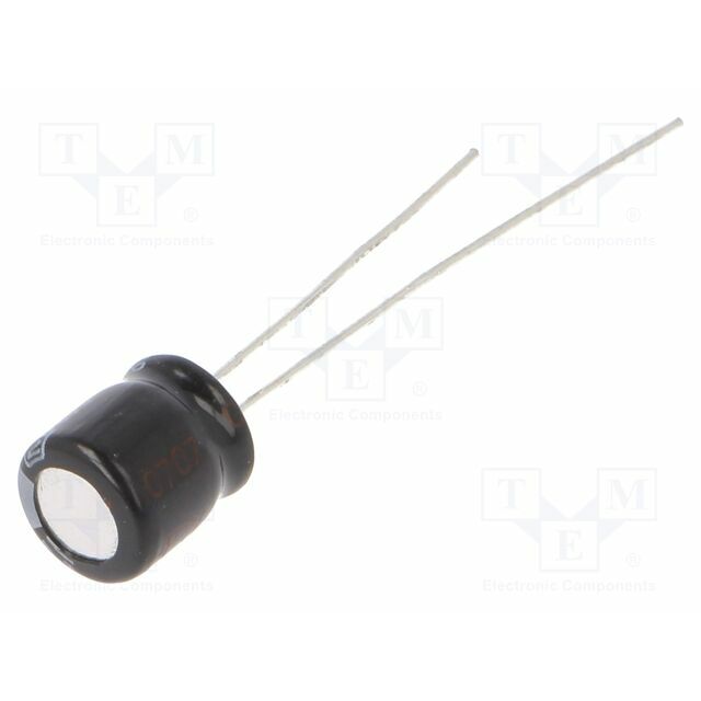 PANASONIC Capacitor: electrolytic; THT; 22uF; 50VDC