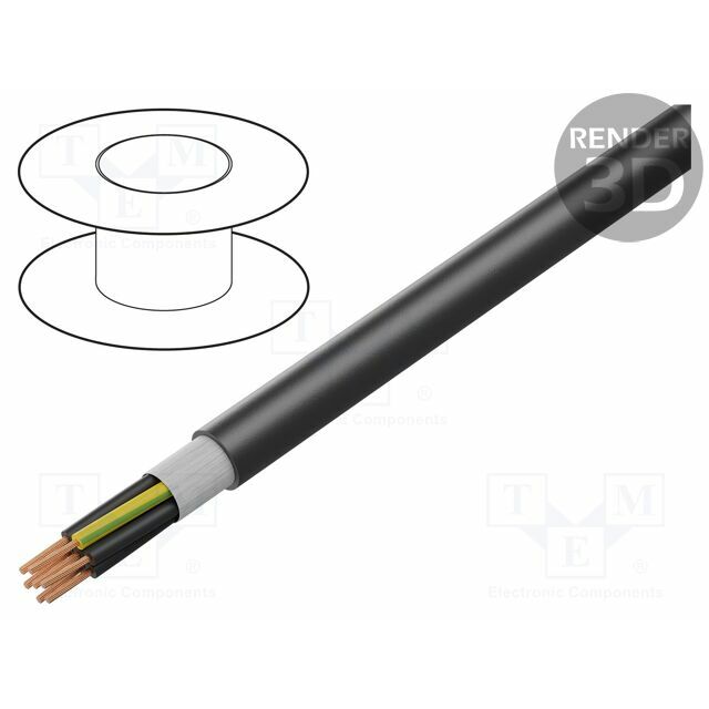 LAPP Wire: control cable; 12G1.5mm2