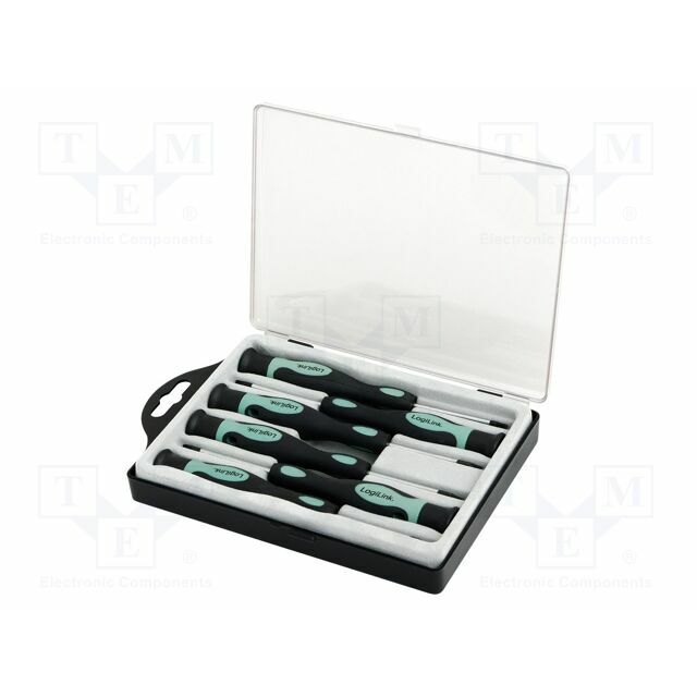 LOGILINK Screwdriver: precision-set; precision; Torx®; 6pcs