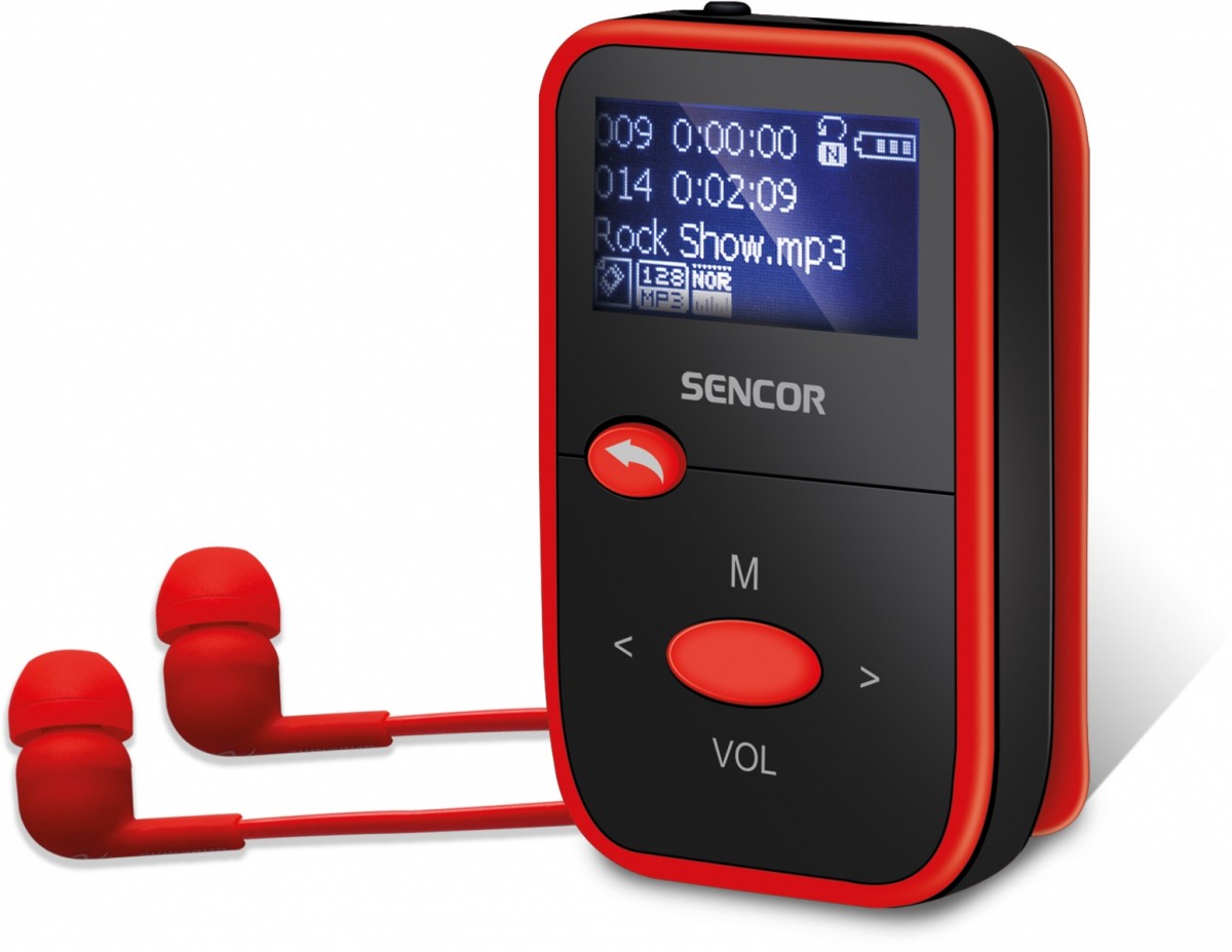 SENCOR SFP 4408RD MP3 PLAYER 8GB