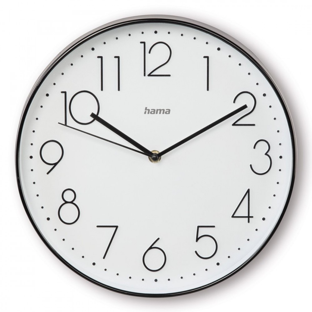HAMA Corsica wall clock white 30cm