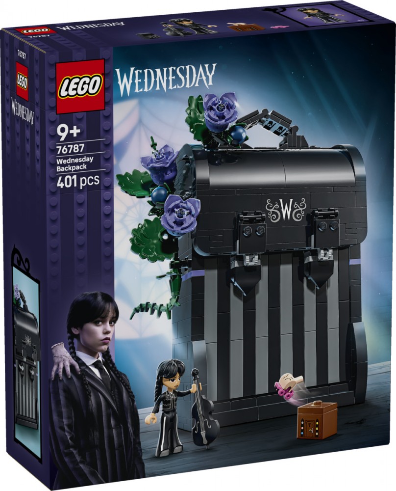 LEGO Bricks Wednesday 76787 Wednesday Backpack