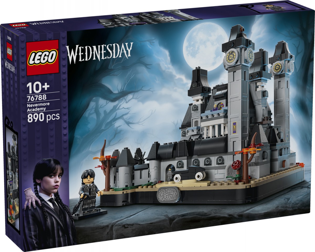 LEGO Bricks Wednesday 76788 Nevermore Academy