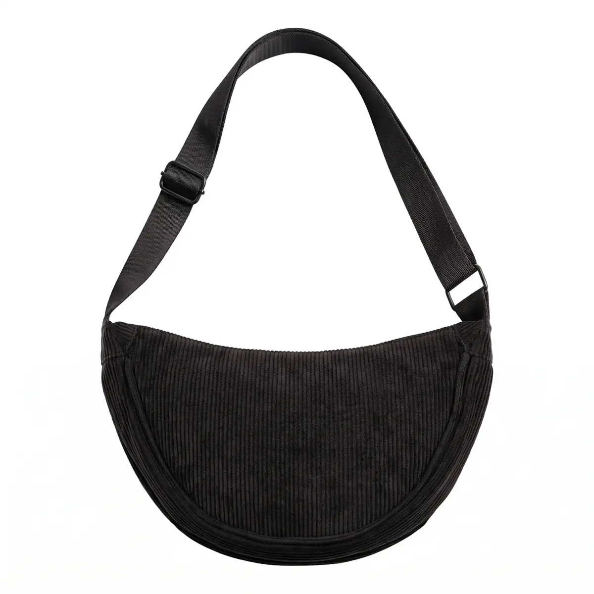 TFO Universal corduroy Moon Bag Black