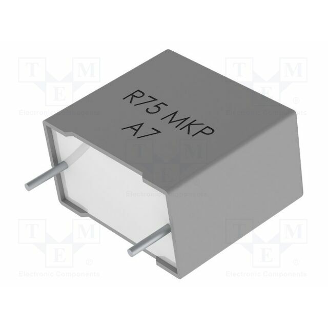 KEMET Capacitor: polypropylene; R75; 1.2uF
