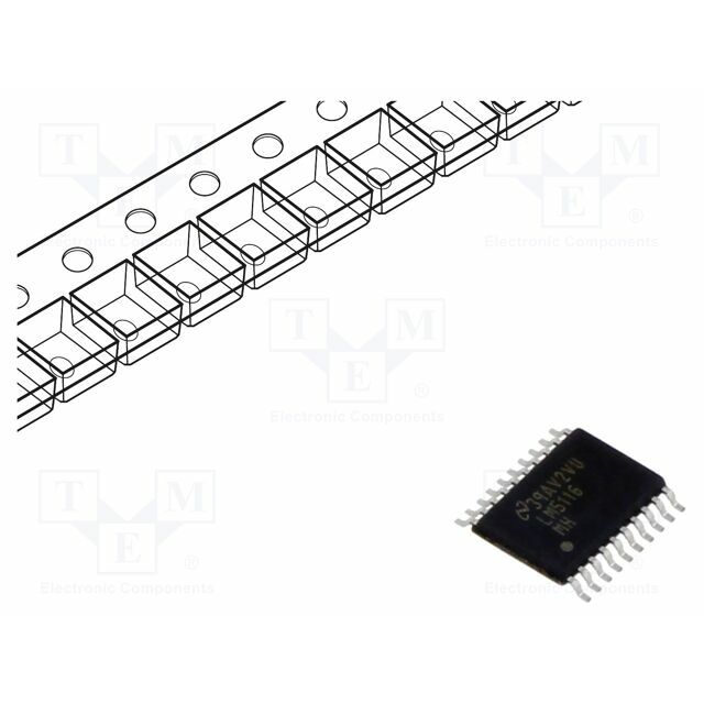TEXAS INSTRUMENTS PMIC; DC/DC converter; Uin: