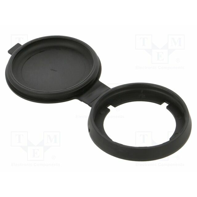 SCHLEGEL Cap; IP67; black; -50÷100°C |