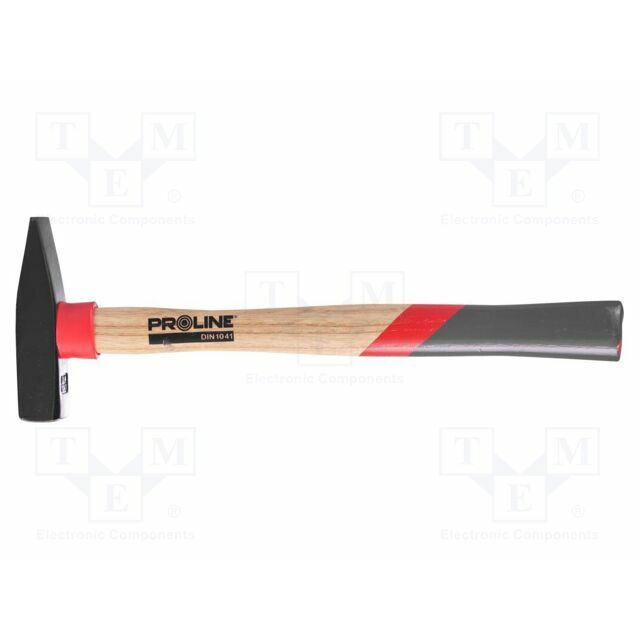 PROLINE Hammer; fitter type; 500g; wood