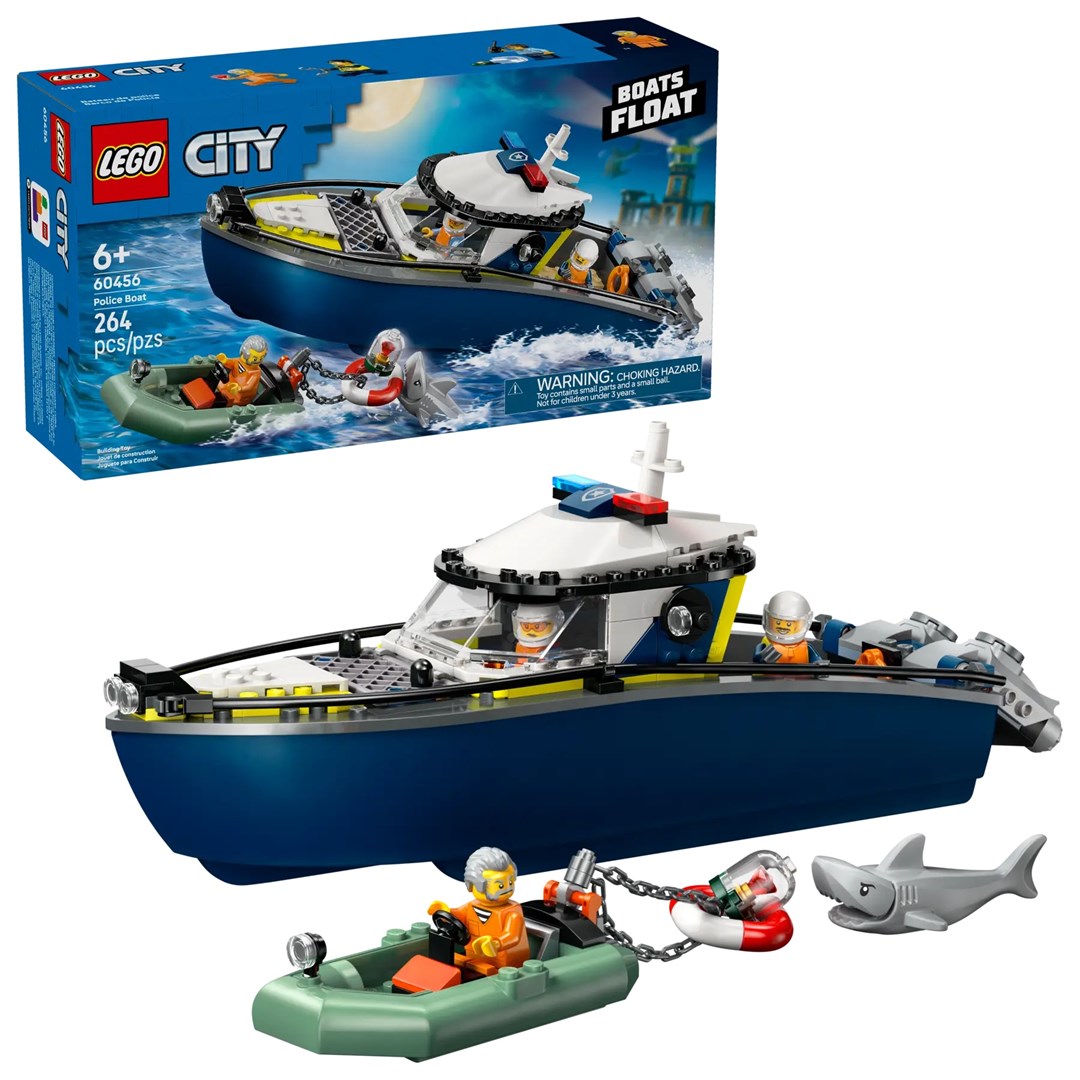LEGO CITY 60456 Police Boat Chase