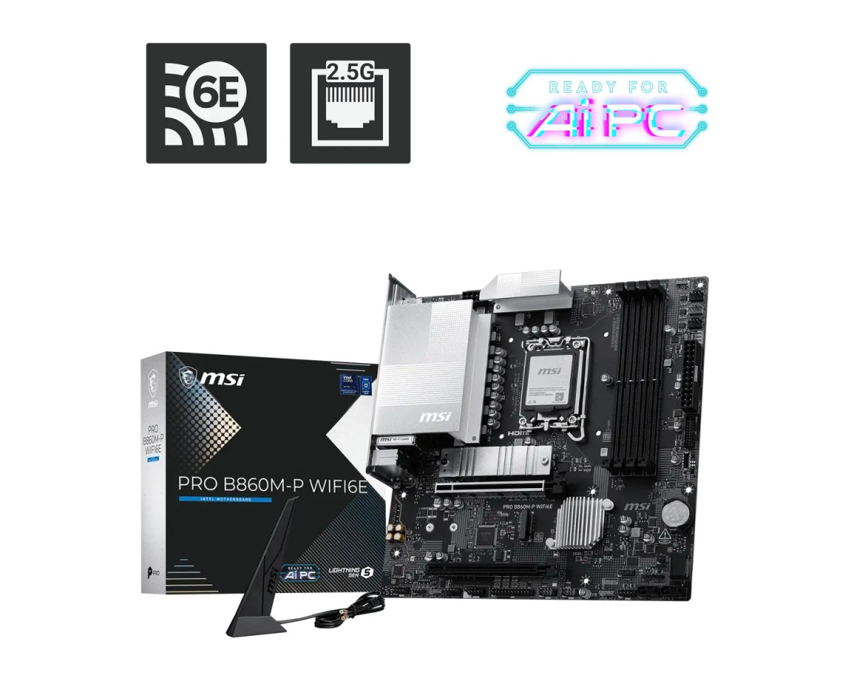 Motherboard PRO B860M-P WIFI6E am5 4DDR5