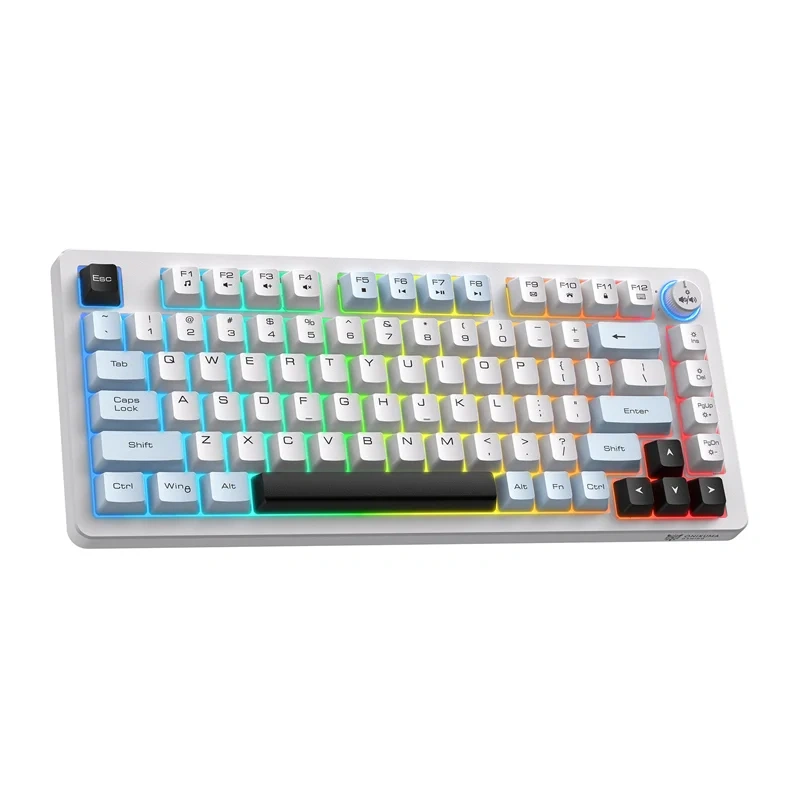 ONIKUMA MT501 Gaming Keyboard (White) |