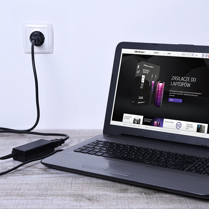 Qoltec Power adapter for laptop HP
