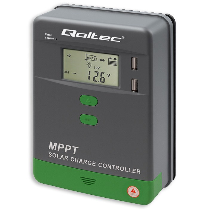 Qoltec Solarny regulator ładowania MPPT z