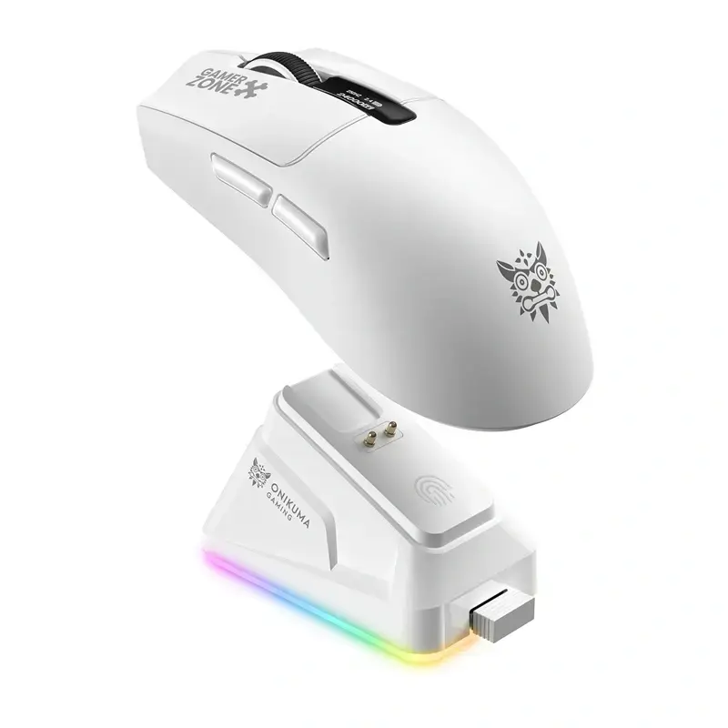 ONIKUMA DM10 Wireless Mouse (White) |
