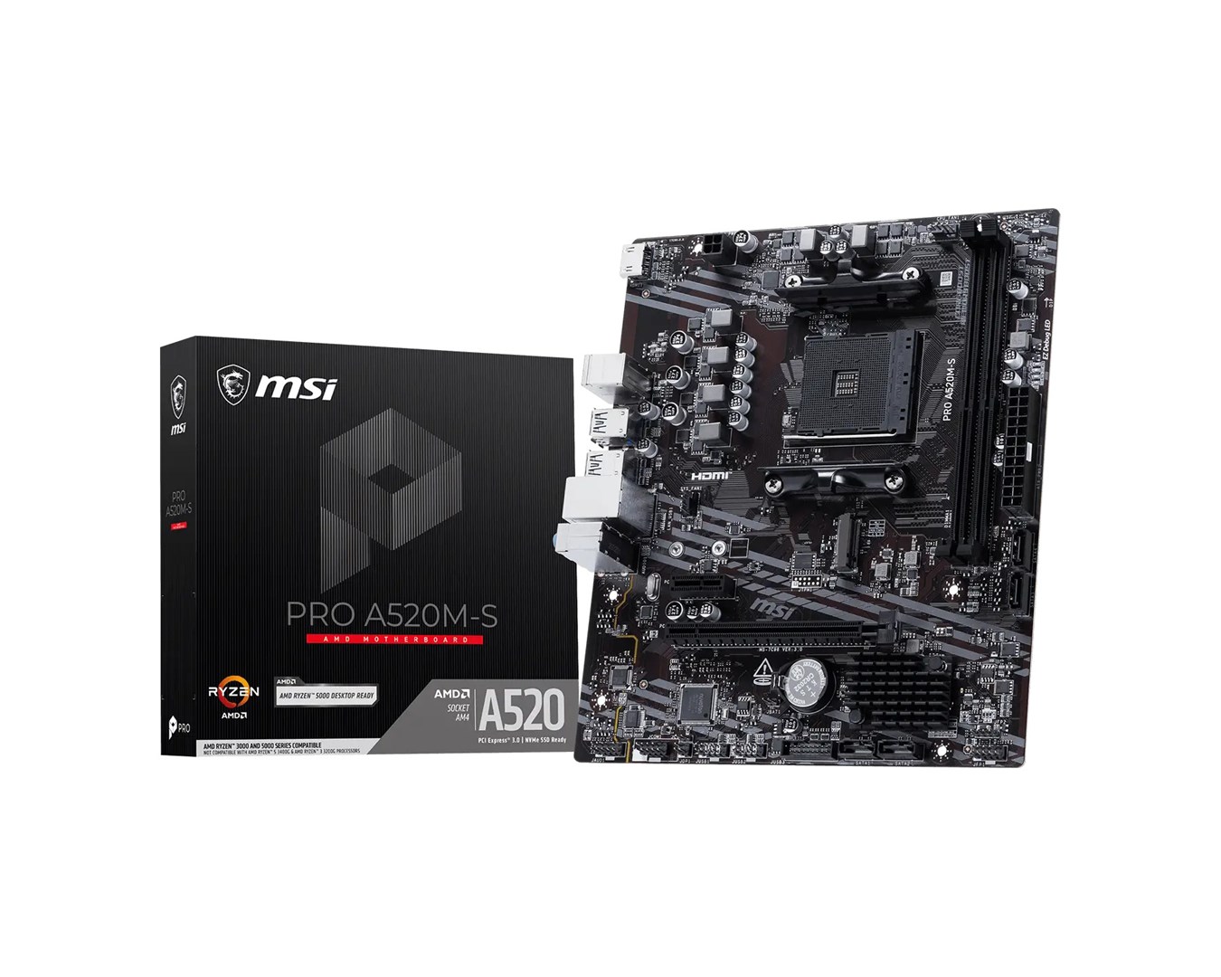 MSI PRO A520M-S motherboard | PRO