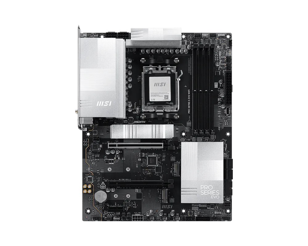 MSI PRO X870E-S EVO WIFI motherboard