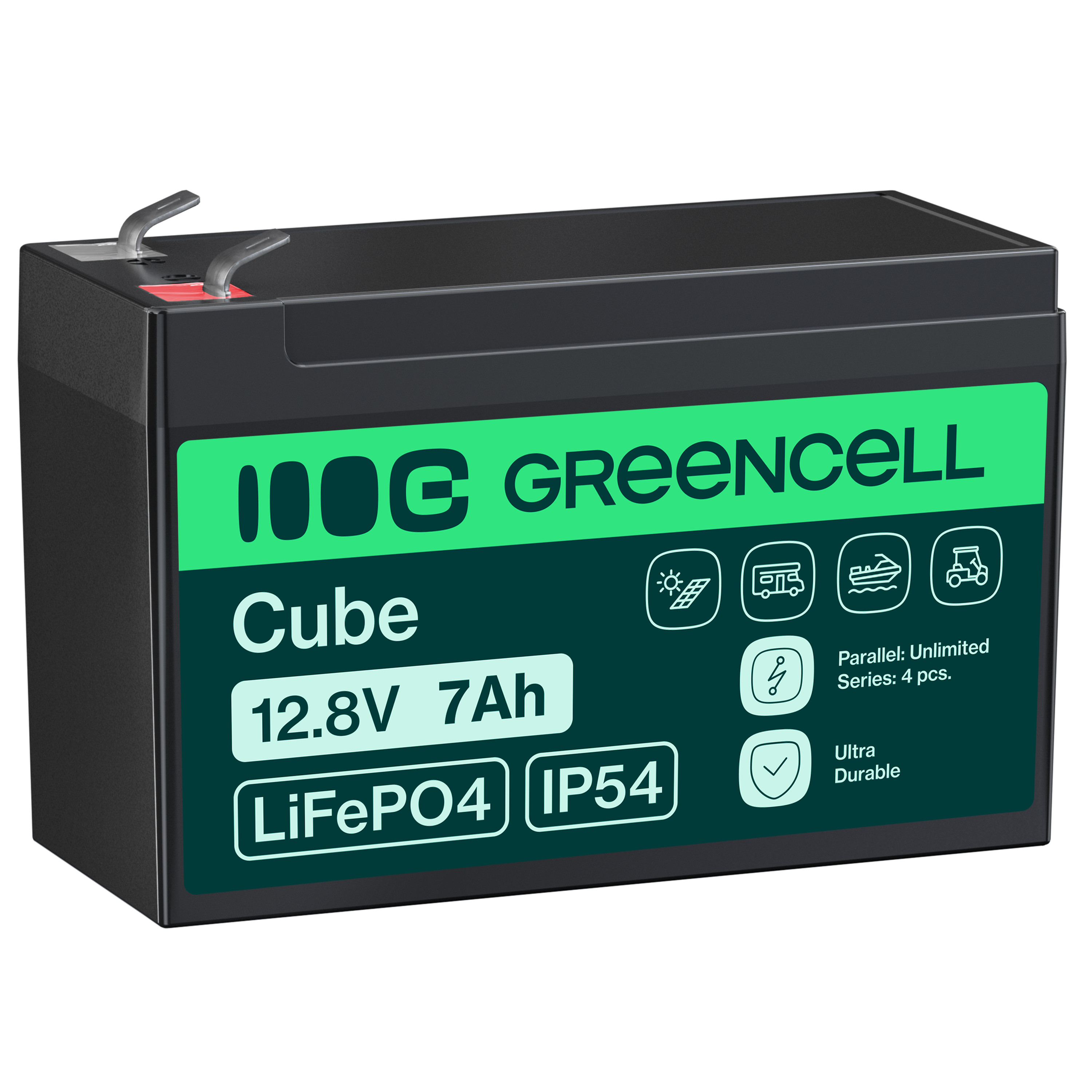 Green Cell LFPGC12V7AH UPS battery Lithium