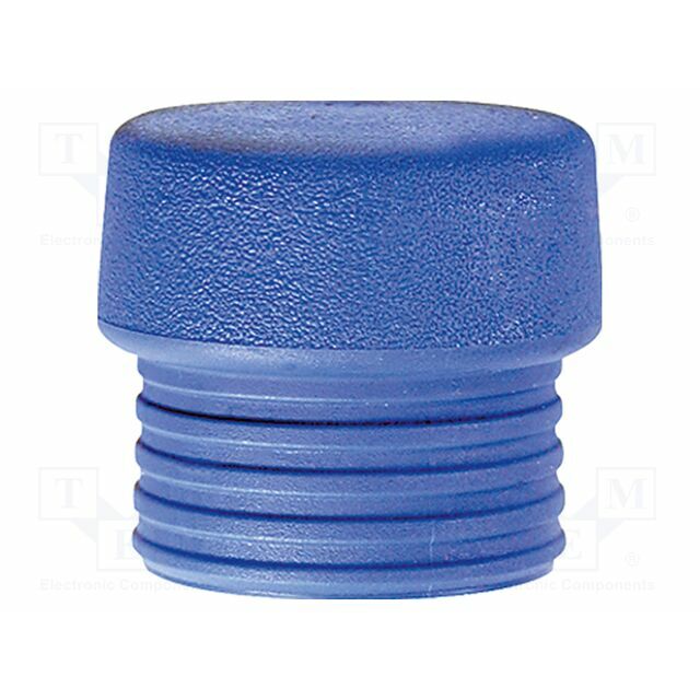 Hammer tip; 40mm; round; elastomer |