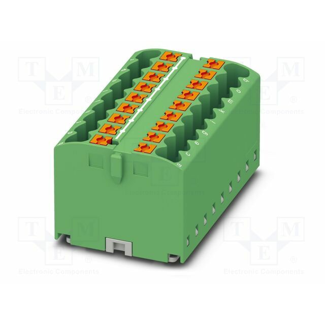 PHOENIX CONTACT Splice terminal: rail; 24A