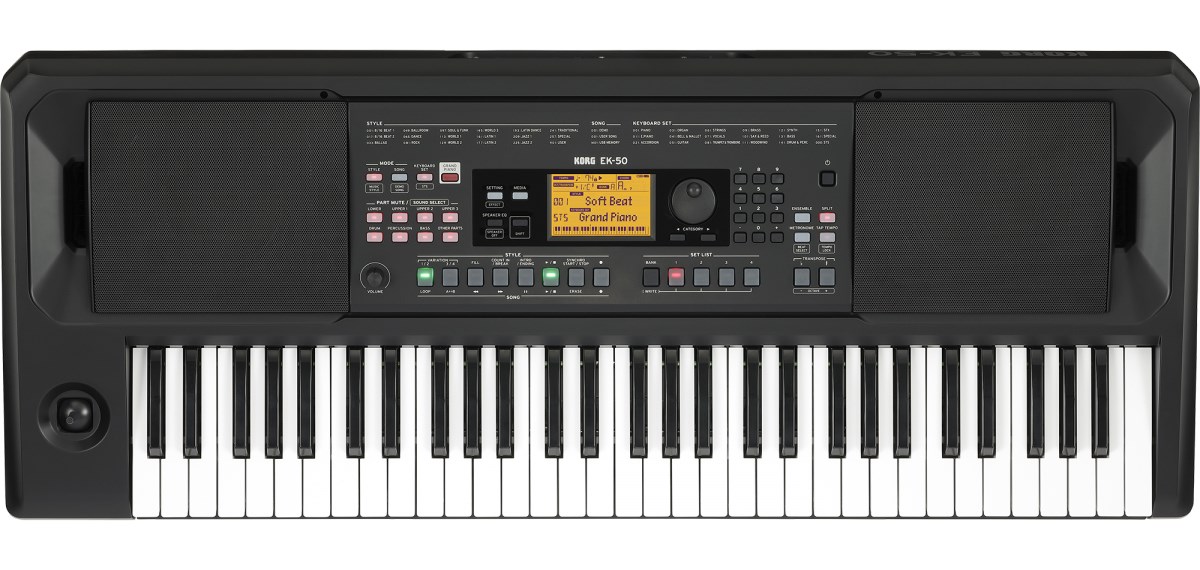 Korg EK-50 Digital synthesizer 61 Black