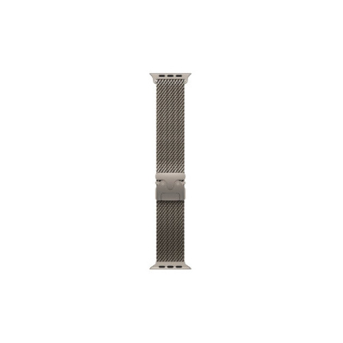 APPLE 49mm Natural Titanium Milanese Loop