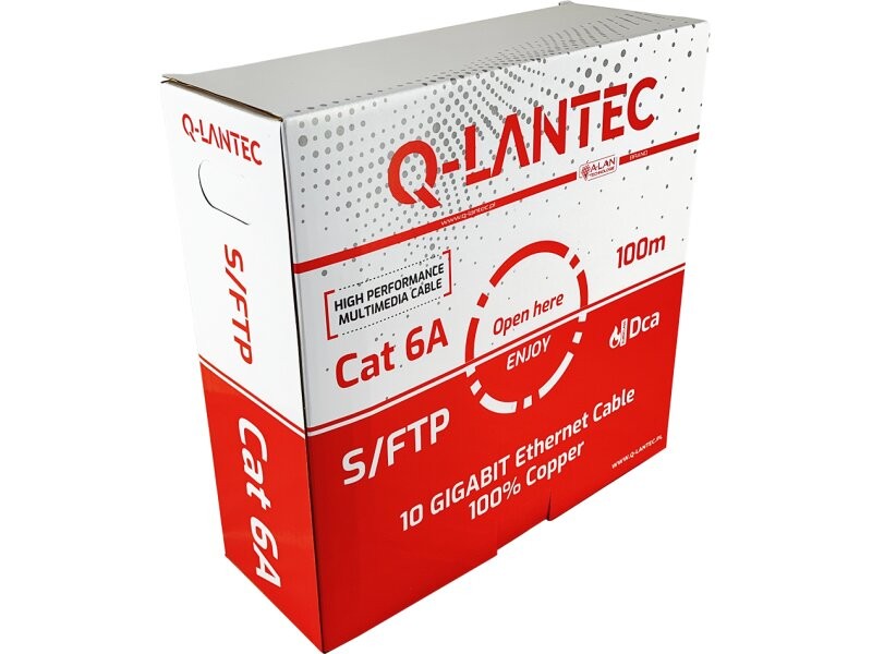 Q-LANTEC Cat. 6A S/FTP data communication