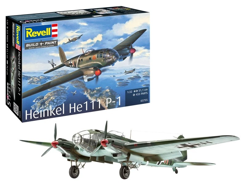 REVELL Plastic model Heinkel He 111P-
