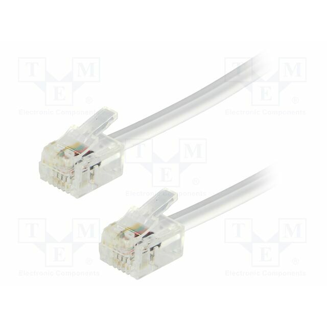 BQ CABLE Cable: telephone; RJ11 plug