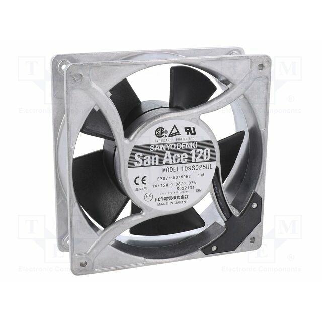 SANYO DENKI Fan: AC; 120x120x38mm; axial