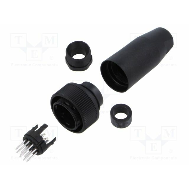 BINDER Connector: M8; male; PIN: 6