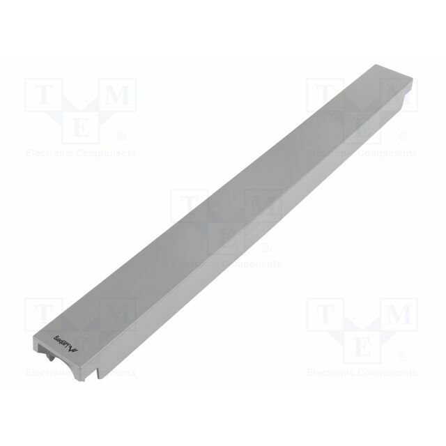 LANBERG Stopper; 1U; grey; Standard: 19"