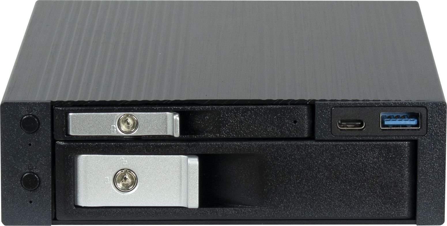 Inter-Tech Wechselrahmen 1x5,25"ST-7227U f