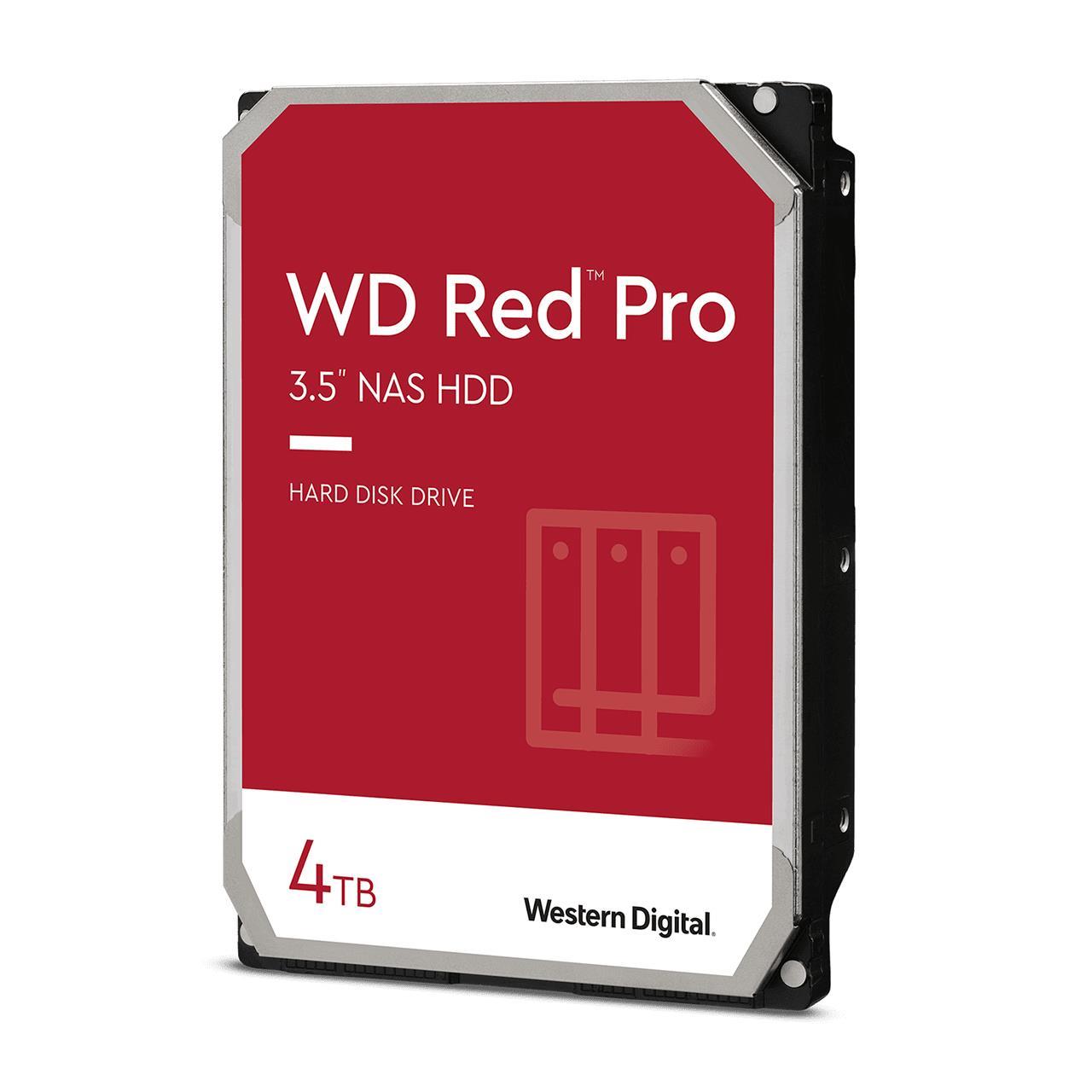 HDD|WESTERN DIGITAL|Red Pro| 4 TB|Serial ATA|Buffer