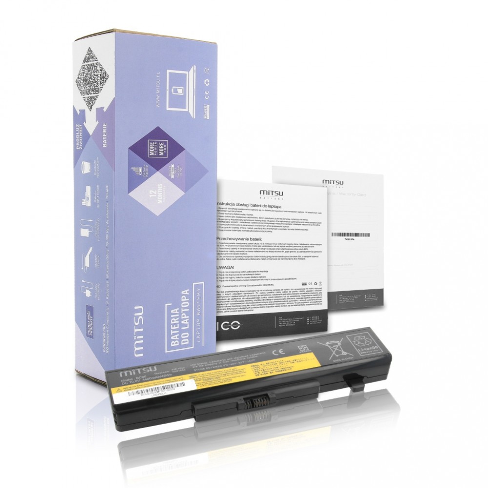 MITSU Battery for Lenovo Thinkpad E530