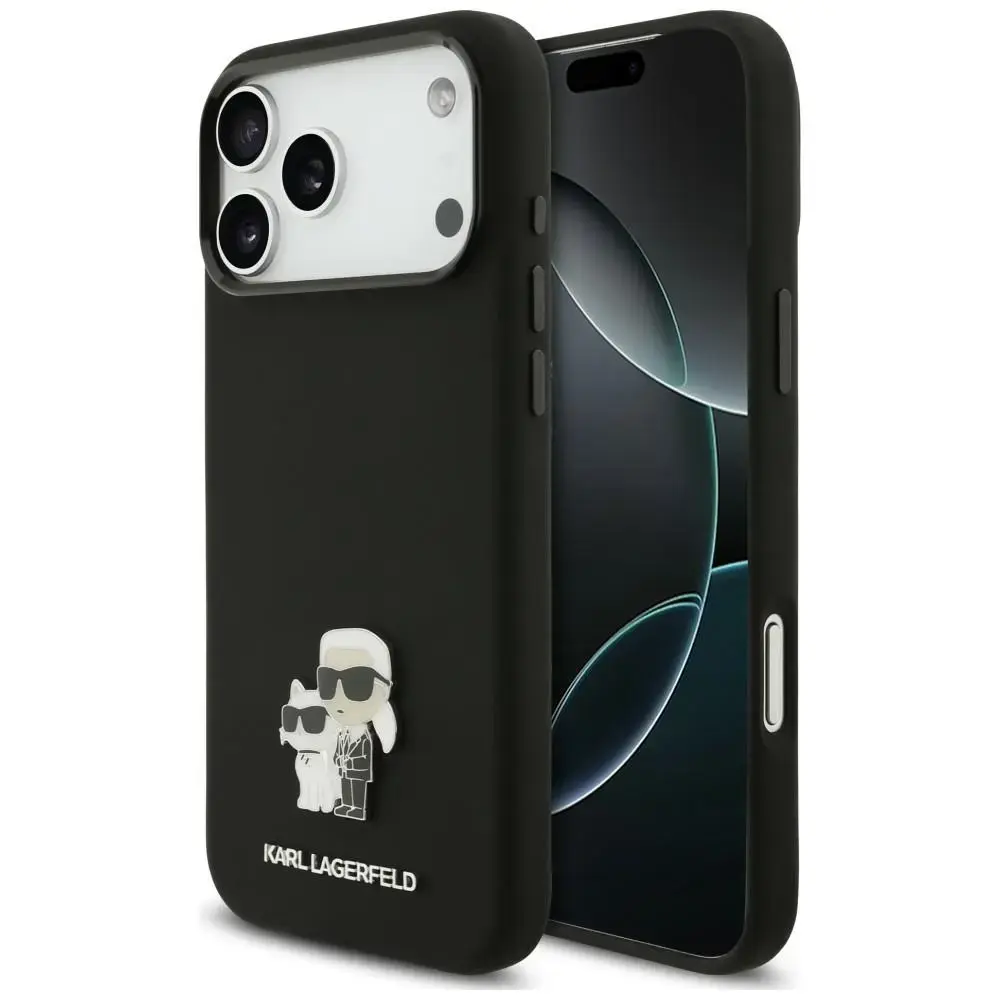 Case Karl Lagerfeld Silicone Karl&Choupette Metal