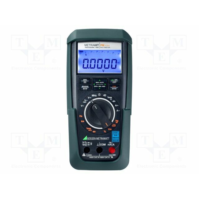 GOSSEN METRAWATT Digital multimeter; IR; LCD