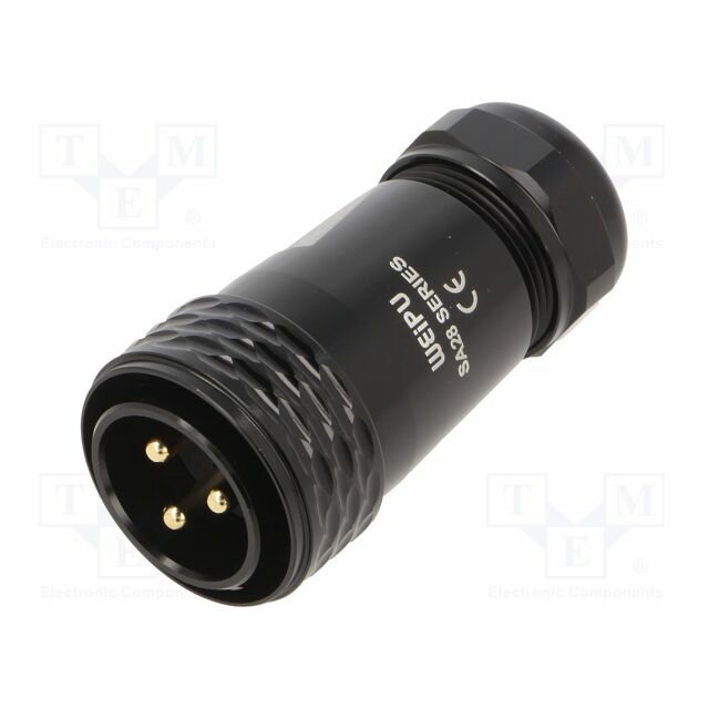 WEIPU Connector: circular; plug; male; PIN: