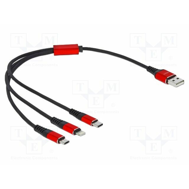 Cable; USB 2.0; Apple Lightning