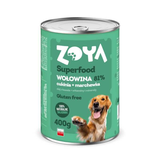 ZOYA Superfood Beef - wet dog