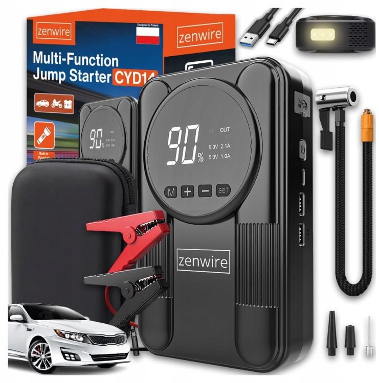 Zenwire Urządzenie rozruchowe Jump Starter Powerbank