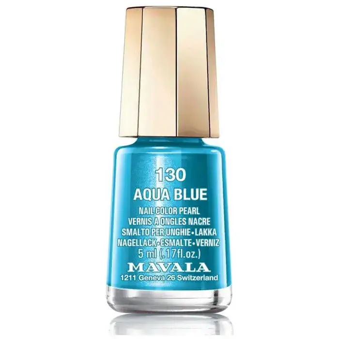 Mavala Nail Polish 130 Aqua Blue