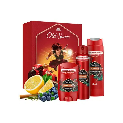 Old Spice Bearglove Anime Set -