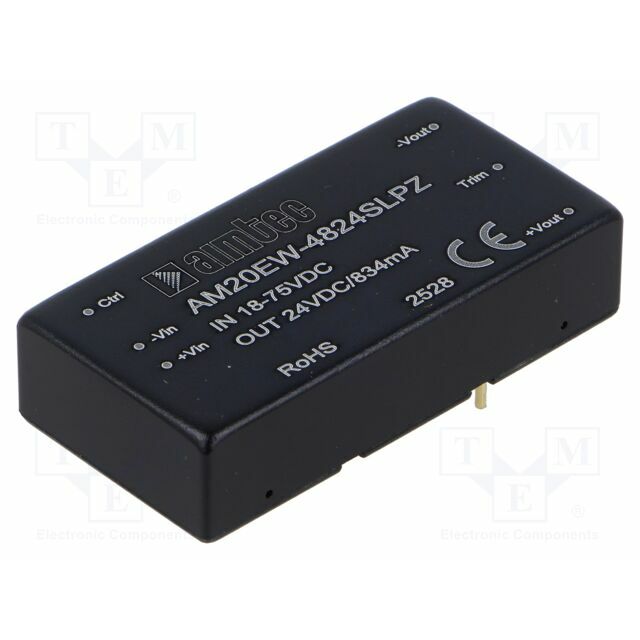 AIMTEC Converter: DC/DC; 20W; Uin: 18÷75VDC