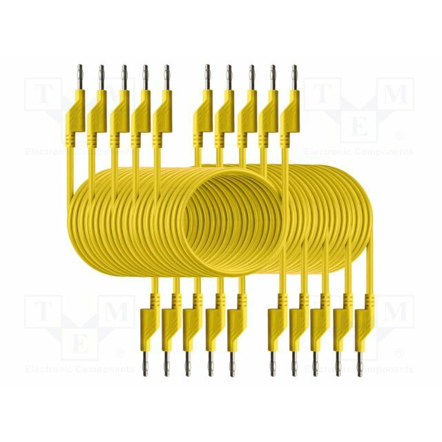 PEAKTECH Test lead: single; banana plug