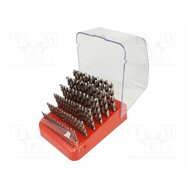 Drill bit-kit; for metal; high speed