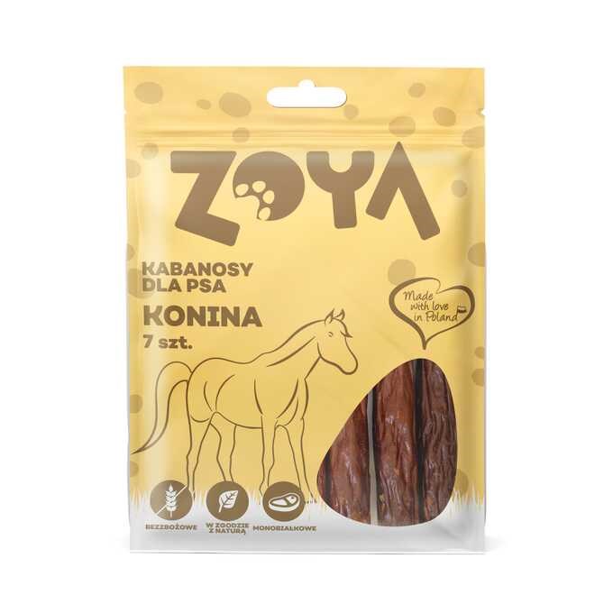 ZOYA Horse meat sausages - dog