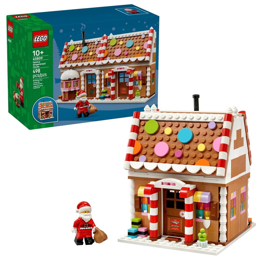 LEGO 40809 Festive Gingerbread House |