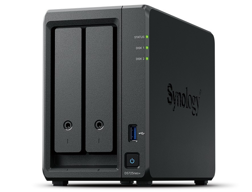 SYNOLOGY Server NAS DS725ne+ 2x0HDD 2
